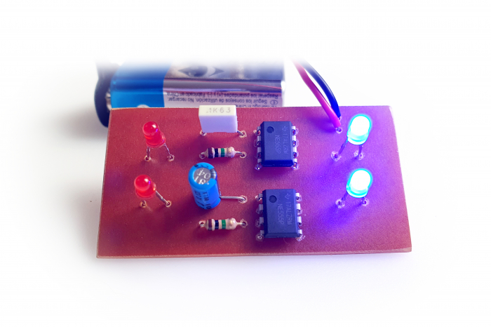 Montaj electronic pt copii - Girofar de politie [8]