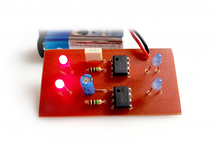 Montaj electronic pt copii - Girofar de politie [7]