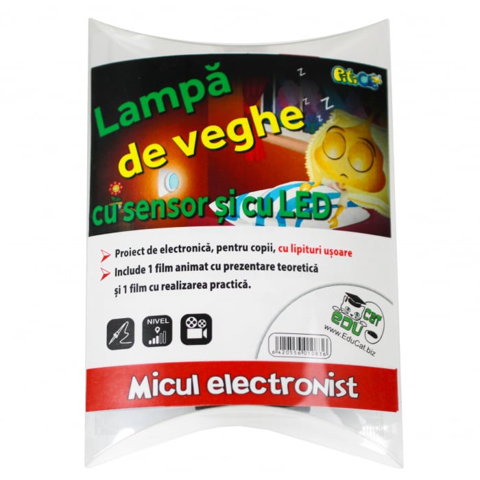 Lampa de veghe cu senzor - FOTOREZISTORUL [1]