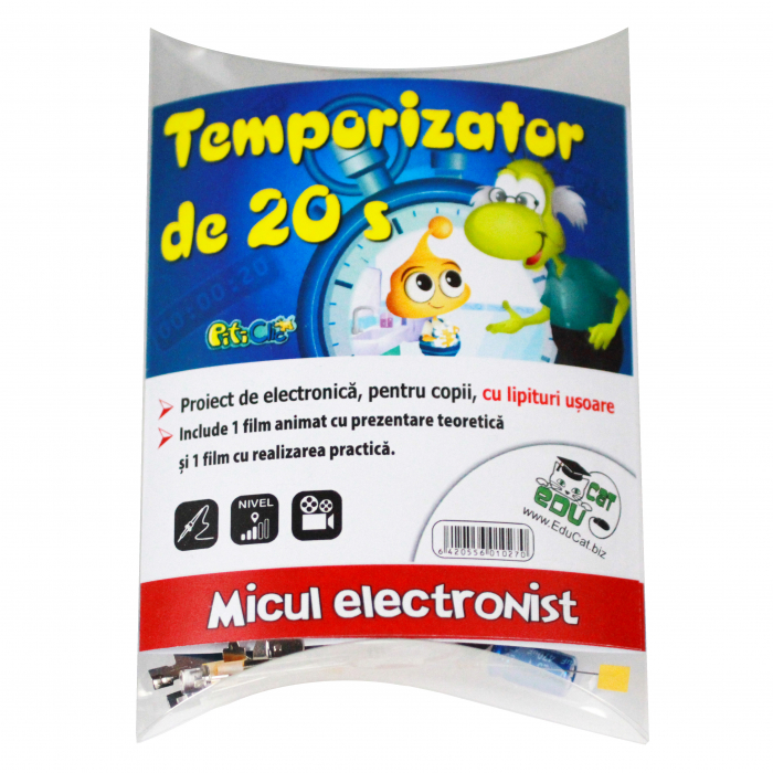 Temporizator de 20 s – pentru spălat pe mâini [1]