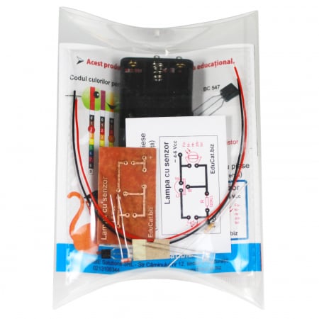 Lampa de veghe cu senzor - FOTOREZISTORUL [1]