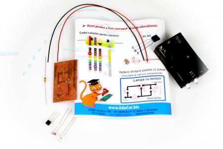 Lampa de veghe cu senzor - FOTOREZISTORUL [2]