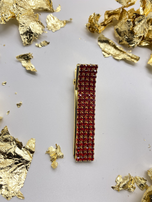 Agrafe De Par Klara Red Small crystal [2]