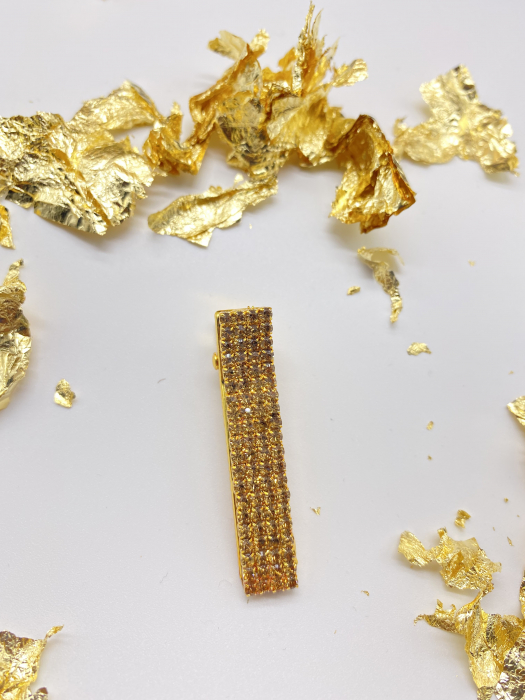 Agrafe De Par Klara Rose Gold Small crystal [2]