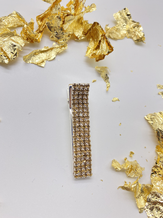 Agrafe De Par Klara Rose Gold Small crystal [2]