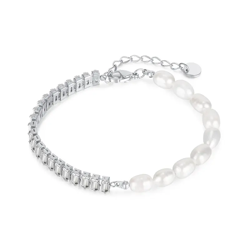 Brățară Tennis Half Pearl [3]