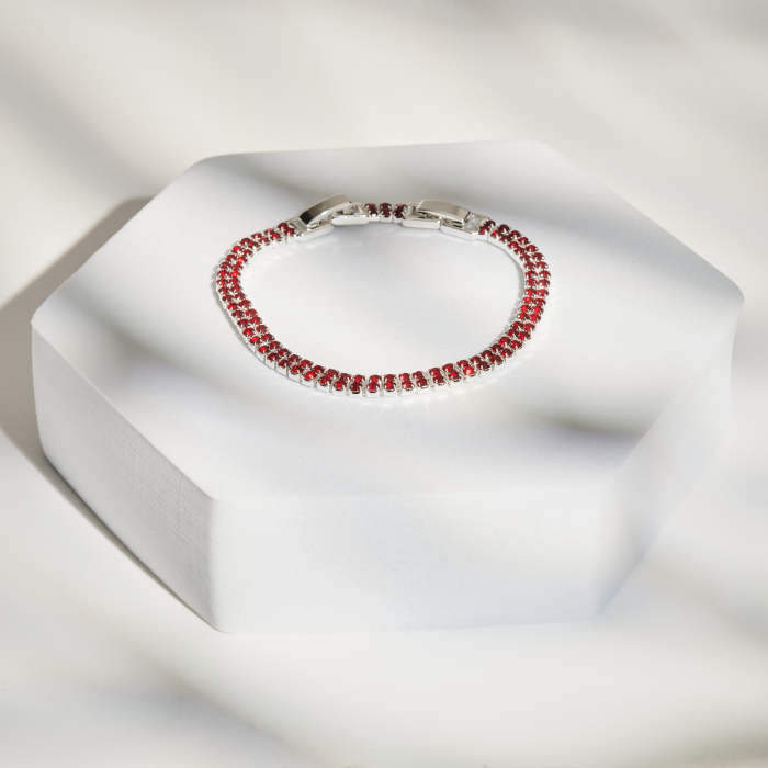 Brățară Tennis Klara Dark Red [1]