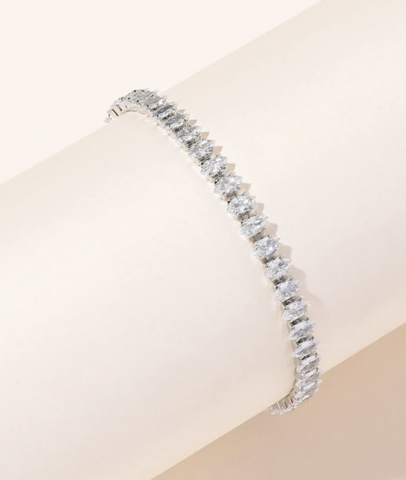 Brățară Tennis Klara pear shape Zirconiu [1]