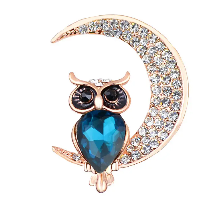 Broşă Moon Owl [1]