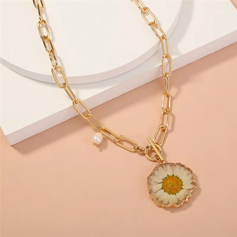 Colier  Flower Pendant [4]