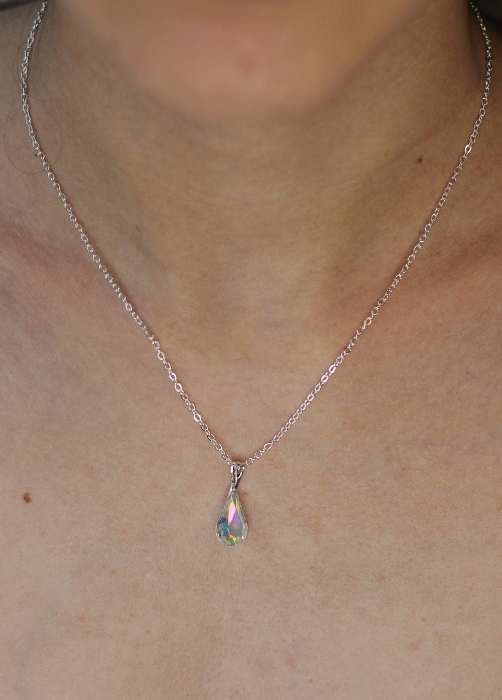Colier Klara White Drop [2]