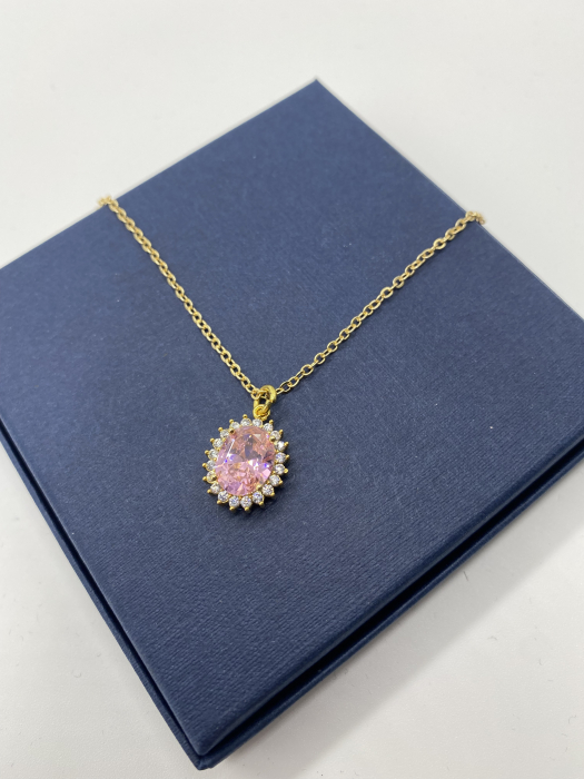 Colier Summer Collection Pink Stone [1]