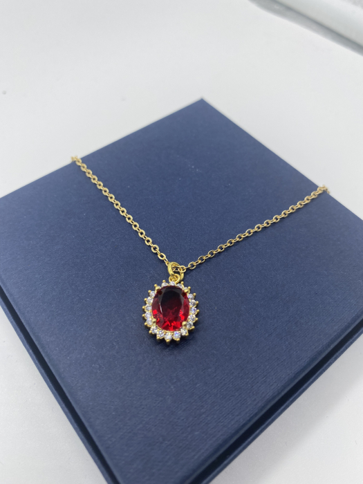 Colier Summer Collection Red Stone [1]