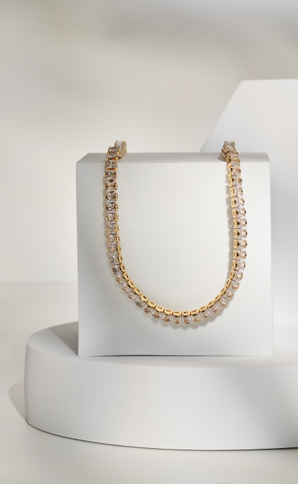 Colier Tennis Klara Cubic Shape Zirconiu [3]