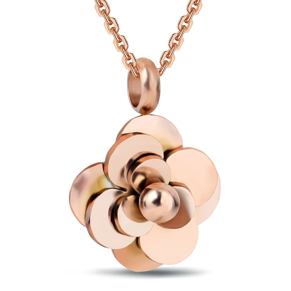 Set Colier si Cercei Flower [3]