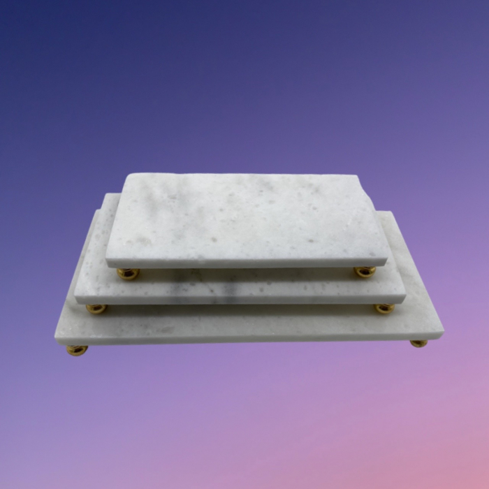 Set  placi de marmura White [2]