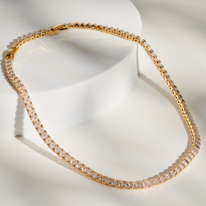 Set Tennis Klara Cubic  Zirconiu [6]