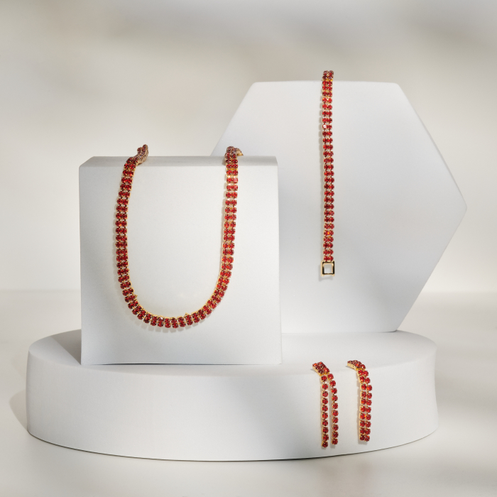 Set Tennis Klara Red [1]