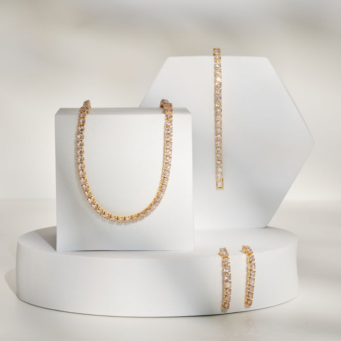 Set Tennis Klara Round Shape Zirconiu [1]