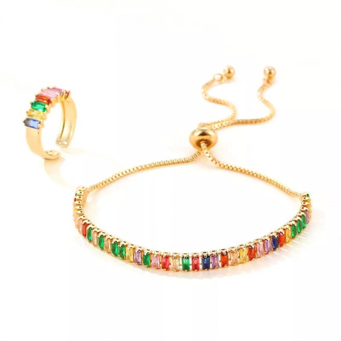 Set Tennis Party Style Zirconiu [1]