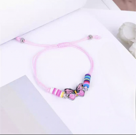 Copii - Brățară Pentru Copii Pink Betterfly