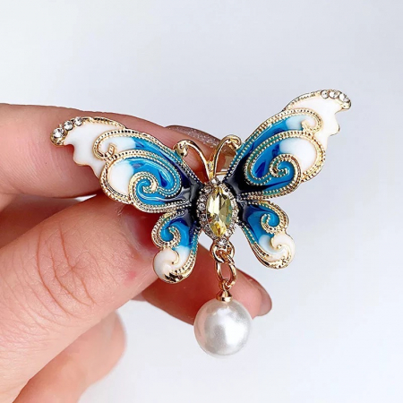 Broşă - Broşă Butterfly