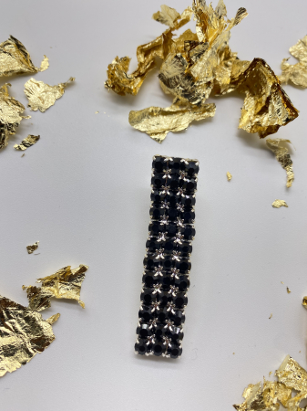 Agrafe De Par Klara Black Large crystal [1]