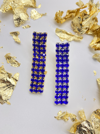 Accesoriu Par - Agrafe De Par Klara Blue Large crystal
