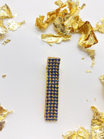 Agrafe De Par Klara Dark Blue Small crystal [1]