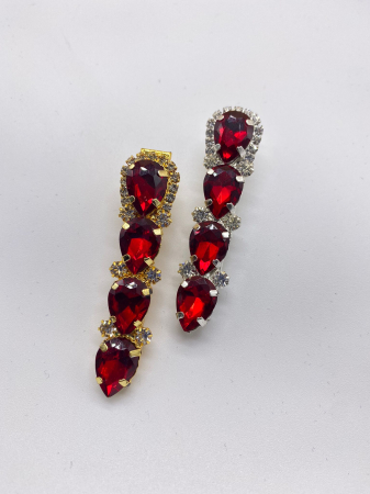 Pentru Ea - Agrafe De Par Klara Red Stones