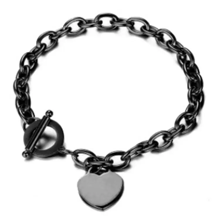 Bratari Simple - Brățară  Heart Pendant