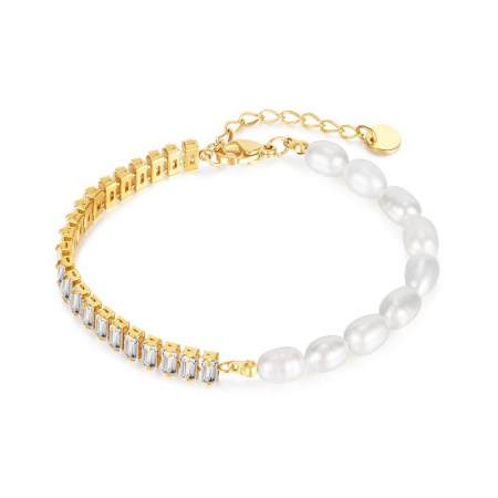 Brățară Tennis Half Pearl [1]