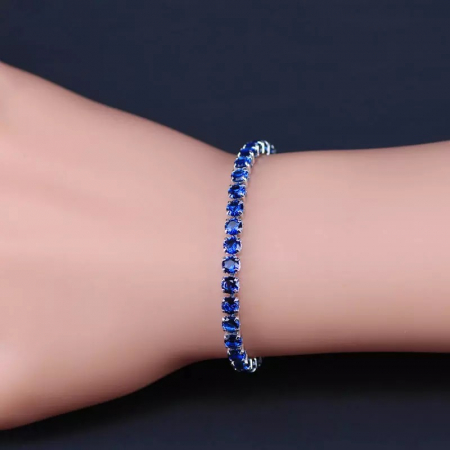 Brățară Tennis Klara blue crystal [1]