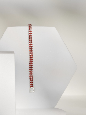 Brățară Tennis Klara Dark Red [1]