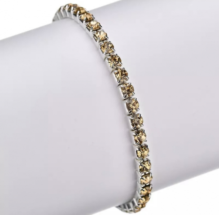 Brățară Tennis Klara Light Yellow Crystal [1]