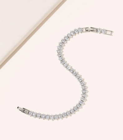 Brățară Tennis Klara pear shape Zirconiu [1]