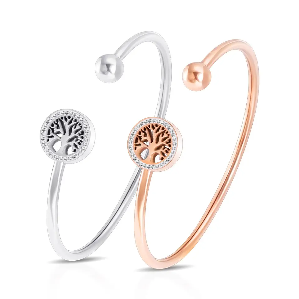 Bratari  Cu Pietre Cristale - Brățară Tree Cuff