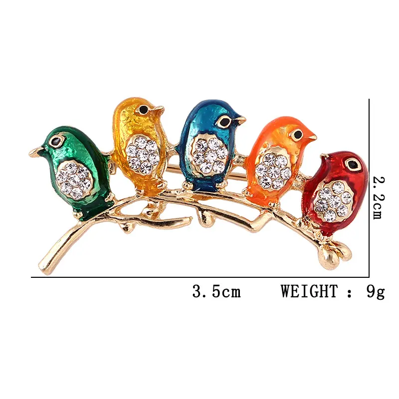 Broşă  Birds [1]