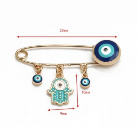 Cercei Pentru Copii - Broşă Blue Eye