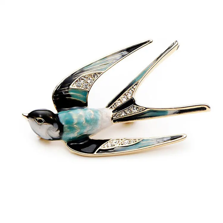 Pentru Ea - Broşă Swallow Bird