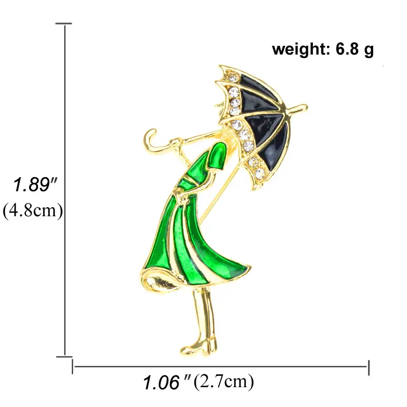 Broşă Umbrella [1]