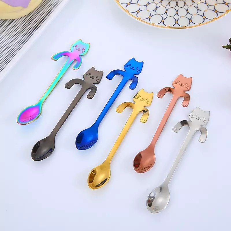 Klara Home Designs - Cat Coffee Tea Spoon