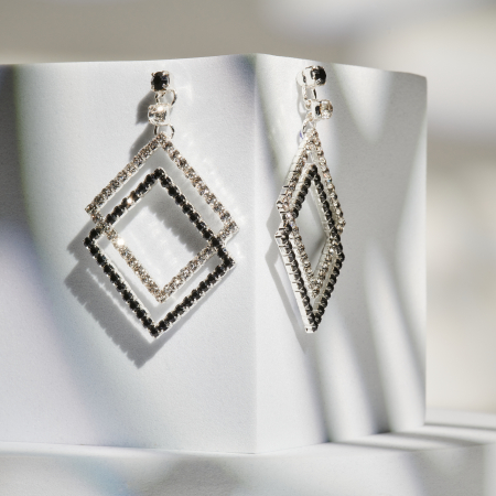 Cercei - Cercei Klara Quadratic White and Black