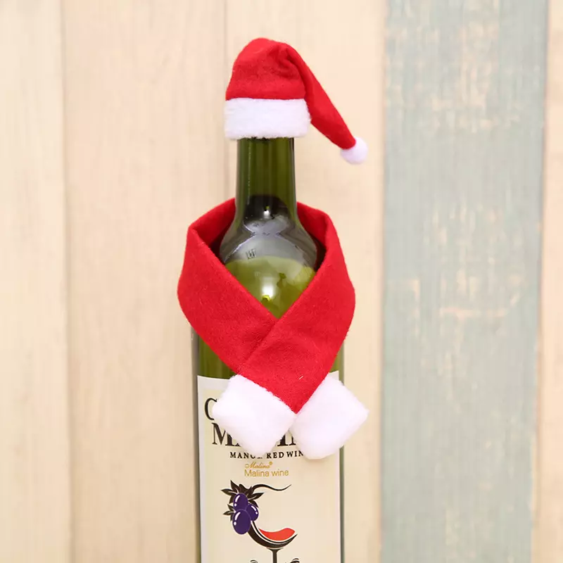 Klara Home Designs - Christmas Wine Bottle Cover