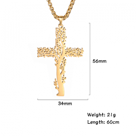 Colier Cross Tree [3]