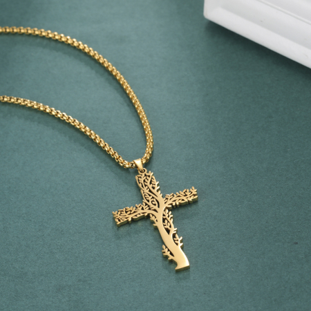 Colier Cross Tree [1]