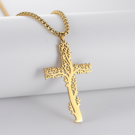 Colier Cross Tree [2]