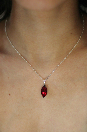 Lantisoare Cu Pandantiv - Colier Klara Red Drop