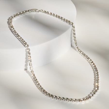 Coliere Tennis Cu Pietre Cristale - Colier Tennis Classy Crystal