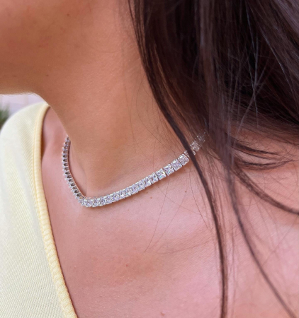 Colier Tennis Klara Cubic Shape Zirconiu [1]